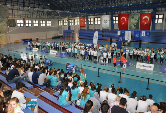 Yapı Kredi Bölge Spor Şenliği’nin 14'üncüsü Adana'daydı...