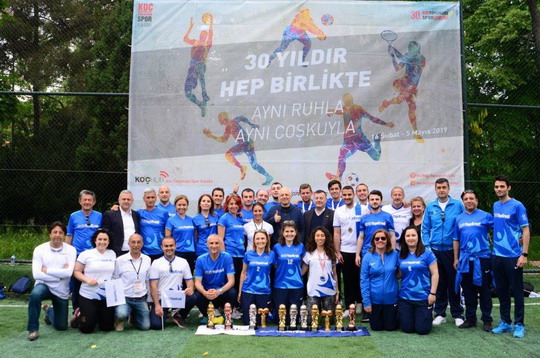 30. Koç Topluluğu Spor Şenliği görkemli bir kapanış töreniyle sona erdi!