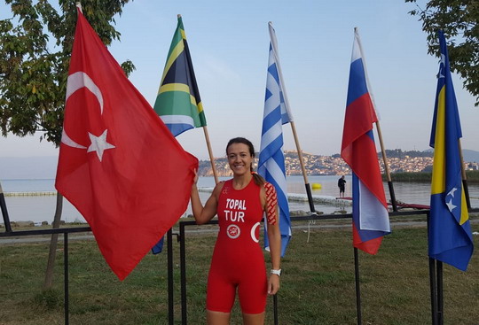 Balkan Şampiyonasında bir Yapı Kredi’li, Günce Topal.