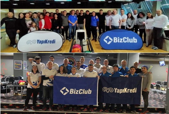 İstanbul BizClub Bowling Turnuvasını üç ayrı salonda gerçekleştirdik