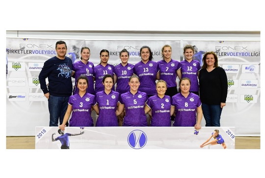 Kadın Voleybol Takımımız Şirketler Voleybol Ligi’ne galibiyetle başladı