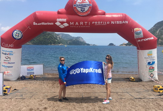 Yüzme Takımımız Marmaris Açıksu Yarışında mücadele etti...