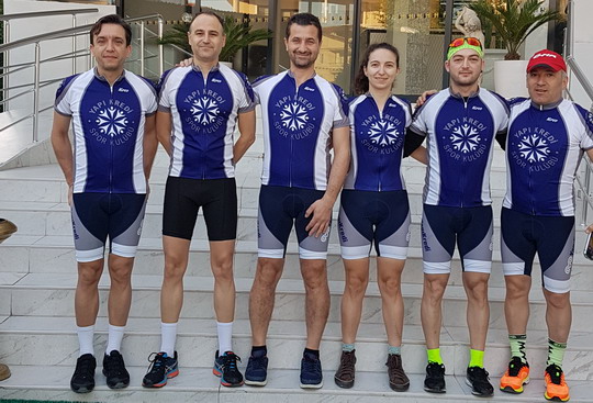 Yapı Kredi Bisiklet Takımı Gran Fondo 2019 Bisiklet Yarışlarındaydı