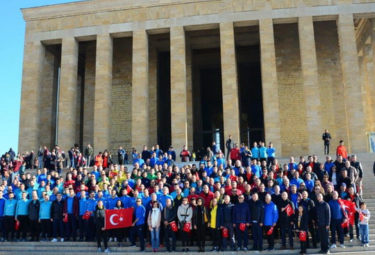 Bölge Futbol Takımları Cumhuriyet coşkusunu Ankara’da yaşadı.