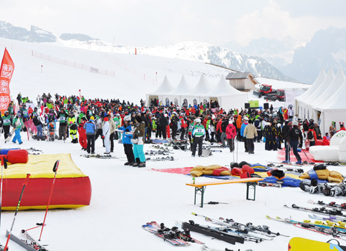 UCI Ski Meeting’de 55 kişiydik