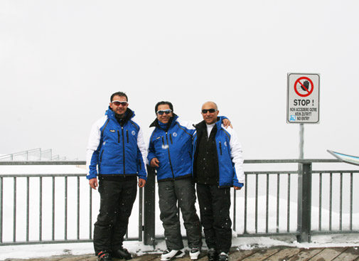 UCI Ski Meeting’de 55 kişiydik