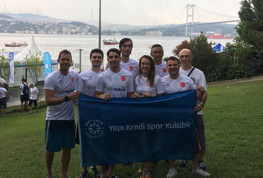 Yüzme Takımımız İstanbul Boğazını geçti...