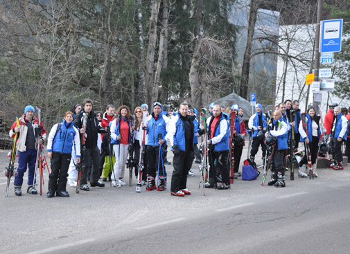 UCI Ski Meeting’de 55 kişiydik