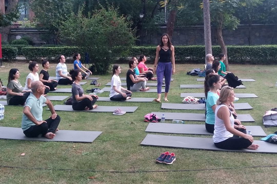 Dünya Yoga Gününü Biz de Kutladık.