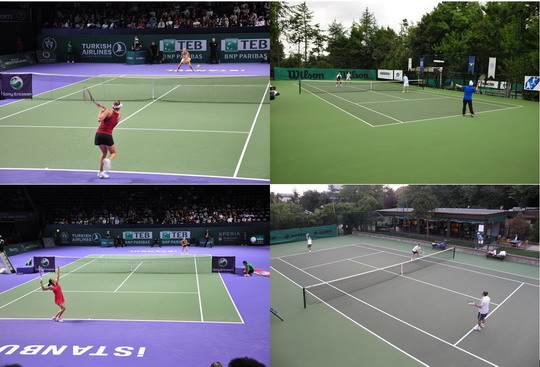 Tenis oynamaya davetlisiniz...