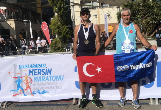 Atletlerimiz Uluslararası Mersin Maratonu'nda koştu...