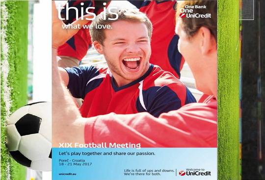 “UniCredit XIX. Football Meeting” Futbol Turnuvası başlıyor...